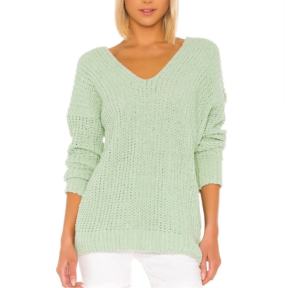 Superdown Christie Pullover Sweater Mint